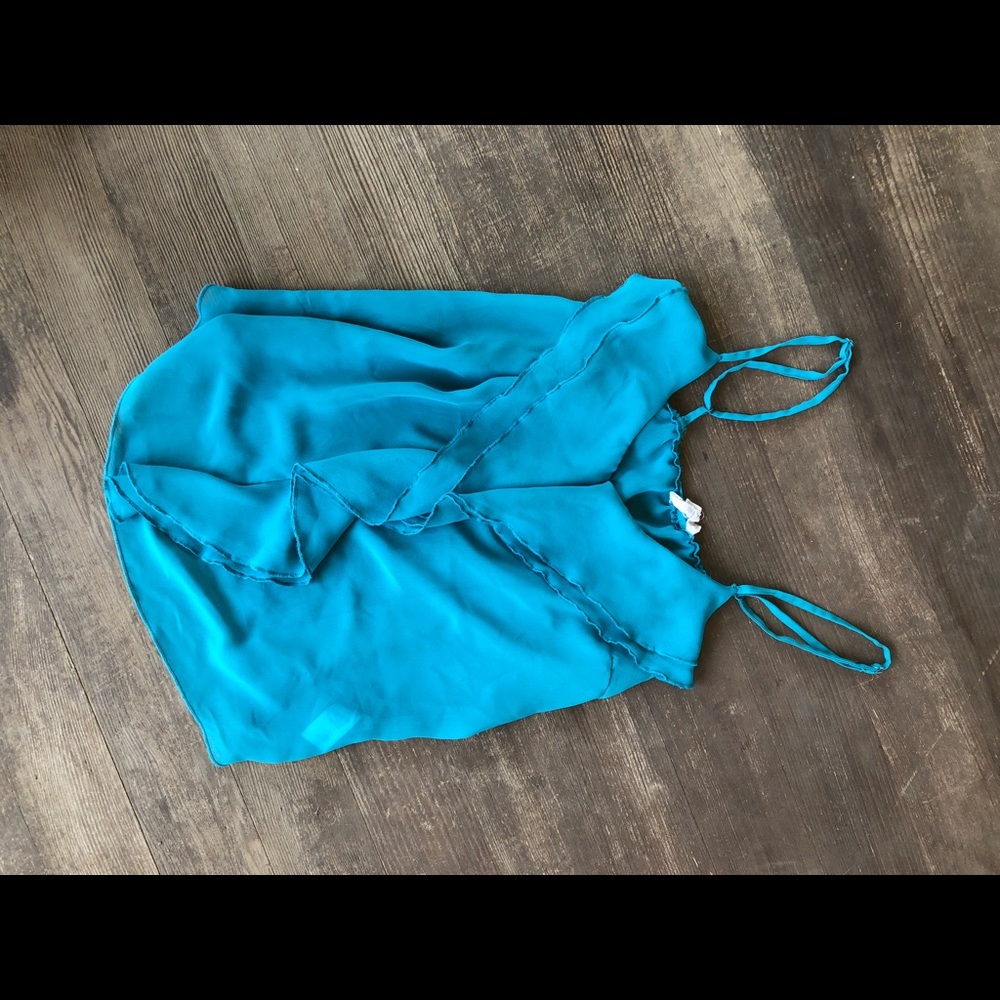 Ruffle tank